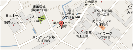 トキナー本社地図