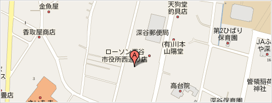 深谷工場地図